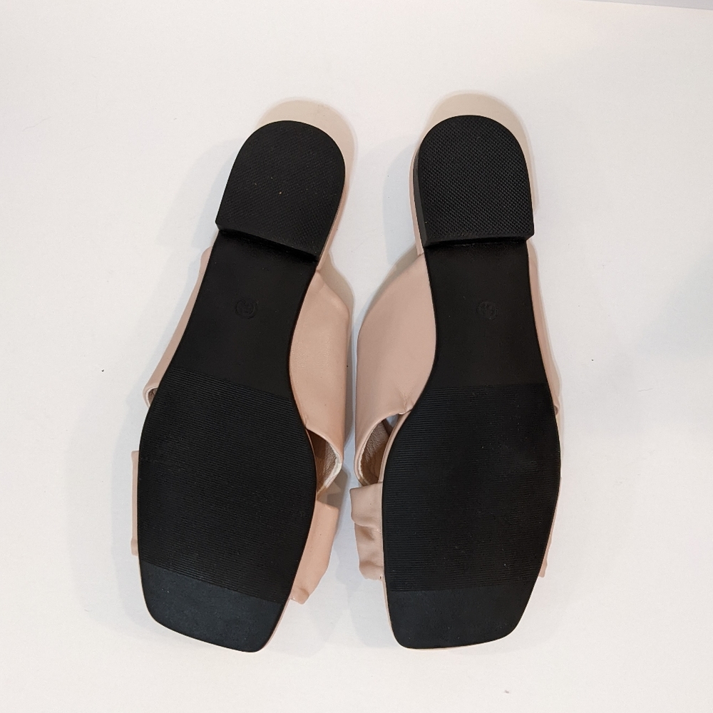 NWOT Knotted Light Pink Sandals - Picture 5 of 5